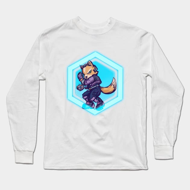 Fox McCloud Long Sleeve T-Shirt by AldosKirin